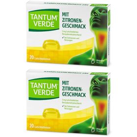 TANTUM VERDE® mit Zitronengeschmack 3 mg Lutschtabletten