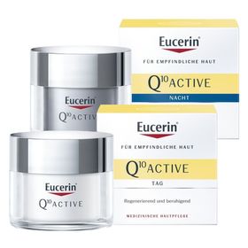 Eucerin Q10 Active Tagespflege + Eucerin Q10 Active Nachtpflege