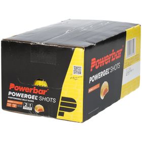 POWERBAR PowerGel Shots Orange High Carb Energie Gummis koffeinfrei
