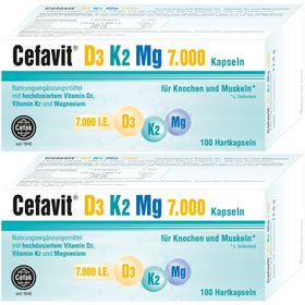 Cefavit® D3 K2 Mg 7.000