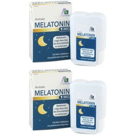 Avitale MELATONIN 1 mg Mini-Tabletten im Spender