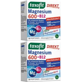 taxofit® Direkt Magnesium 600 + B12