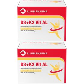 D3 + K2  Vit AL 4000 I.E. / 80 µg Kapseln: ein starkes Duo für die Knochen
