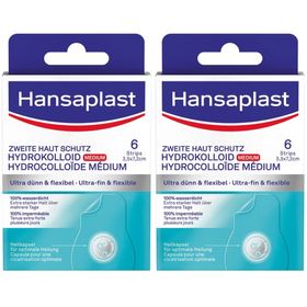 Hansaplast Zweite Haut Schutz | Wasserdichte Pflaster | Flexible Pflaster | Ultra dünn | 6 Pflaster