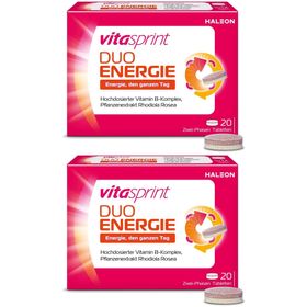 Vitasprint Duo Energie 2-Phasen-Tablette - Vitamin B-Komplex hochdosiert