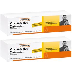 Vitamin C plus Zink-ratiopharm® Brausetabletten