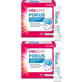 Vitasprint Fokus Direktsticks – Vitamin B5 für mentale Leistungsfähigkeit