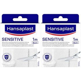 Hansaplast Sensitive Pflaster | Pflaster für empfindliche Haut | Schonender Wundschutz | 10 Stk.