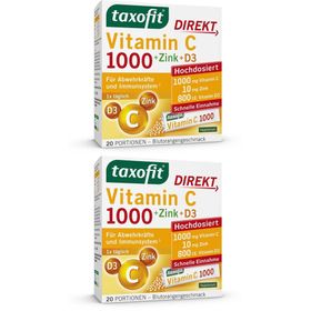 taxofit® Vitamin C 1000 + Zink + D3 Direkt