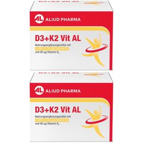 D3 + K2  Vit AL 1000 I.E. / 80 µg Kapseln: ein starkes Duo für die Knochen