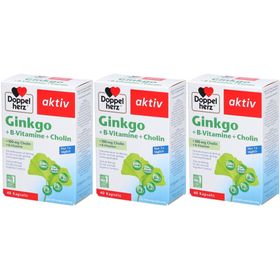 DoppelherzⓇ Ginkgo + B-Vitamine + Cholin