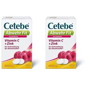 Cetebe® Abwehr Fit Nahrungsergänzungsmittel mit Ascorbinsäure (Vitamin C) und Zink