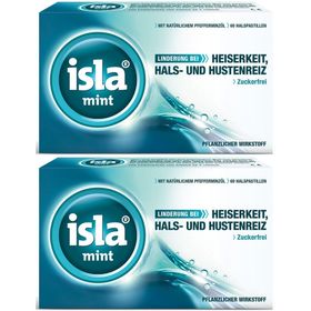 isla mint Halspastillen bei Halskratzen und Reizhusten