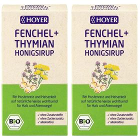 HOYER Fenchel + Thymian Honigsirup