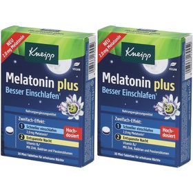 Kneipp Melatonin plus 2,0 mg – für besseres Einschlafen