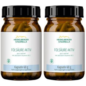 Heidelberger Chlorella® Folsäure aktiv + Vit. B12 aktiv