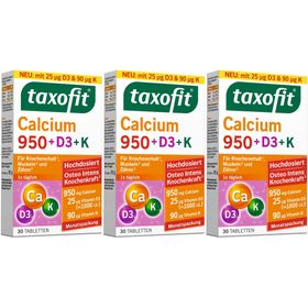 taxofit Calcium 950 + D3 + K