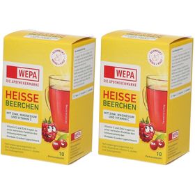 WEPA heiße Beerchen+Vit.C+Zink+Magnesium Pulver