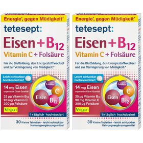 tetesept Eisen + B12 + C + Folsäure