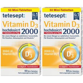 tetesept® Vitamin D3 2000 hochdosiert