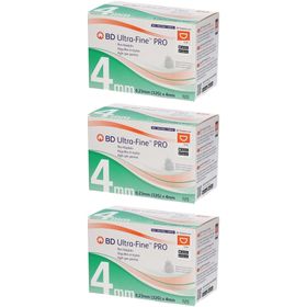BD Ultra-Fine™ PRO Pen-Nadeln 4 mm (32G) x 0,23 mm