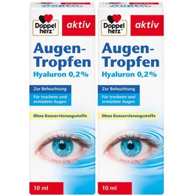 Doppelherz Augen-Tropfen Hyaluron 0,2 %