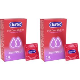 Durex Gefühlsecht Extra Feucht Kondome