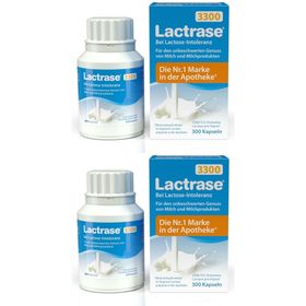 Lactrase® 3,300 - Laktase Kapseln bei Laktoseintoleranz