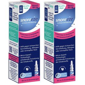 snoreeze Schnarchlinderung Nasenspray