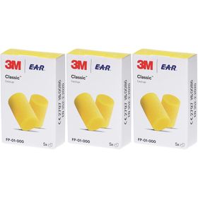 3M™ E-A-R™ Classic™ vorzuformende Gehörschutzstöpsel