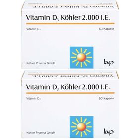 Vitamin D3 Köhler 2000 IE Kapseln