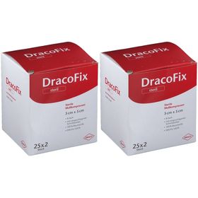 DracoFix Mullkompressen 5 x 5 cm, steril