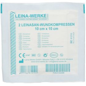LEINA Wundkompresse 10 x 10 cm
