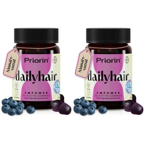 Priorin® dailyhair EMPOWER – Biotin-Gummies für natürlich starke Haare