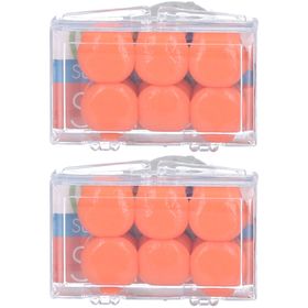 WELLNOISE Ohrenstopfen Silikon orange