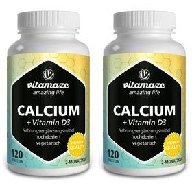 Vitamaze Calcium 600 mg + Vitamin D3 hochdosiert