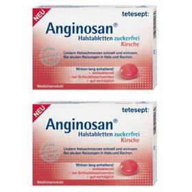tetesept® Anginosan Halstabletten zuckerfrei Kirsche
