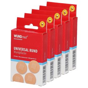 WUNDmed® Wund-Pflaster Runde Form 2,5 cm