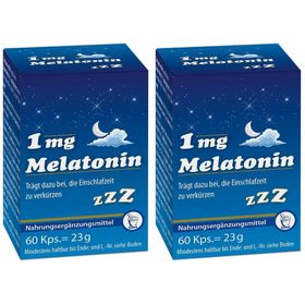 1 mg Melatonin Einschlafkapseln
