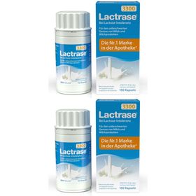 Lactrase® 3,300 - Laktase Kapseln bei Laktoseintoleranz