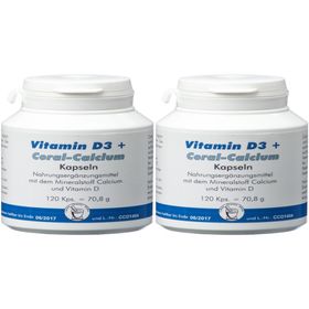 Vitamin D3 + Coral-Calcium Kapseln