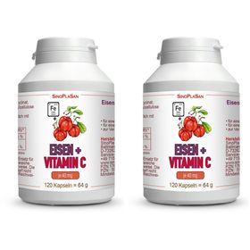 SinoPlasan Eisen 40 mg + Vitamin C 40 mg