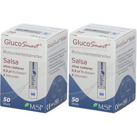 GLUCOSMART Salsa Blutzuckerteststreifen Dose