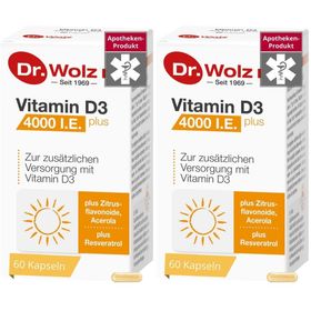Dr. Wolz Vitamin D3 4000 I.E. plus