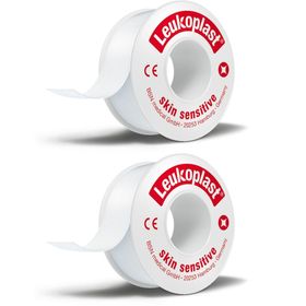 Leukoplast® skin sensitive 2,5 cm x 2,6 m mit Schutzring