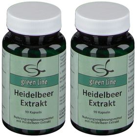 green line NUTRITHEKE Heidelbeer Extrakt