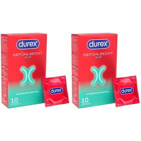 Durex® Gefühlsecht Kondome Slim Fit 52,5 mm
