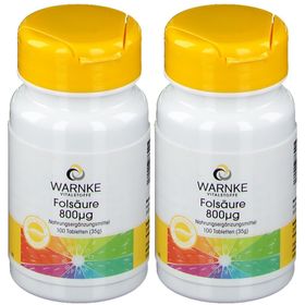 WARNKE Folsäure 800 μg