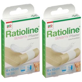 Ratioline® sensitive Wundschnellverband 6 cm x 10 cm