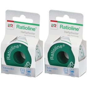 Ratioline® acute Heftpflaster 2,5 cm x 5 m